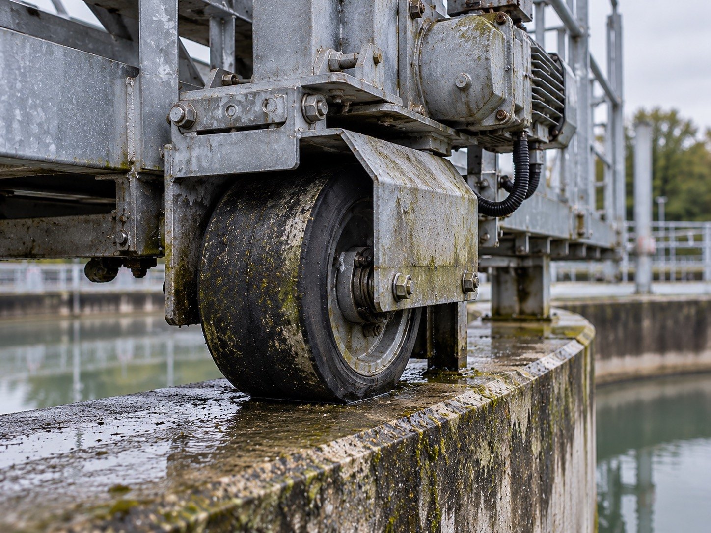 Drive wheel inspection